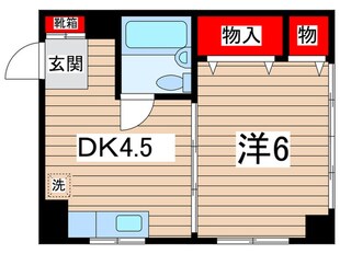 ニューホープハウスの物件間取画像